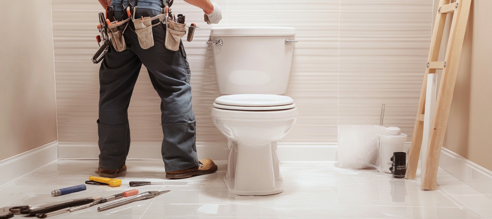 Installation sanitaire à Châteauneuf-du-Faou